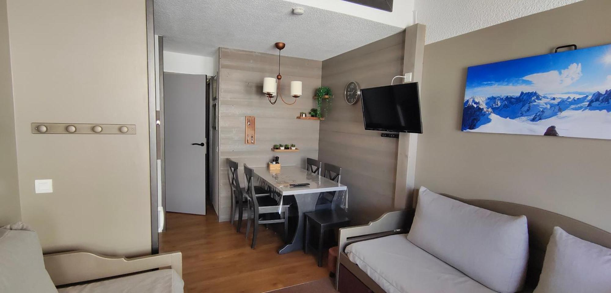 Bel appartement rénové à Belle Plagne La Plagne Extérieur photo